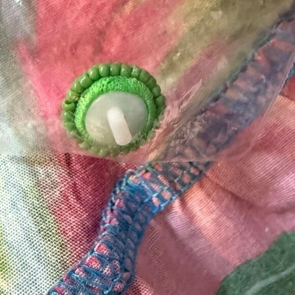 FARM Rio Multicolor Banana Print Boho Maxi Dress - Size L - Picture 3 of 14